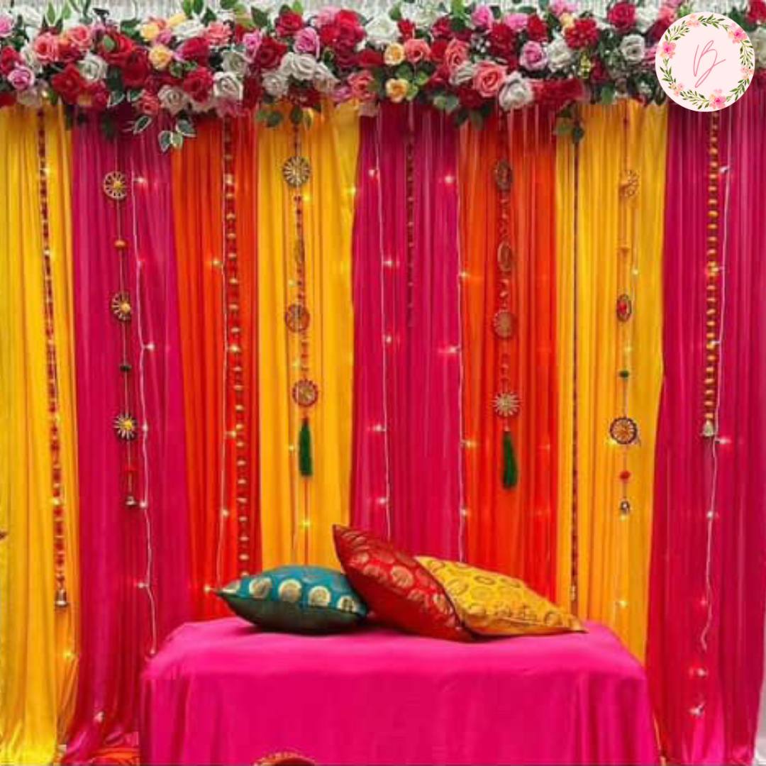 Rose & Marigold Fusion Backdrop