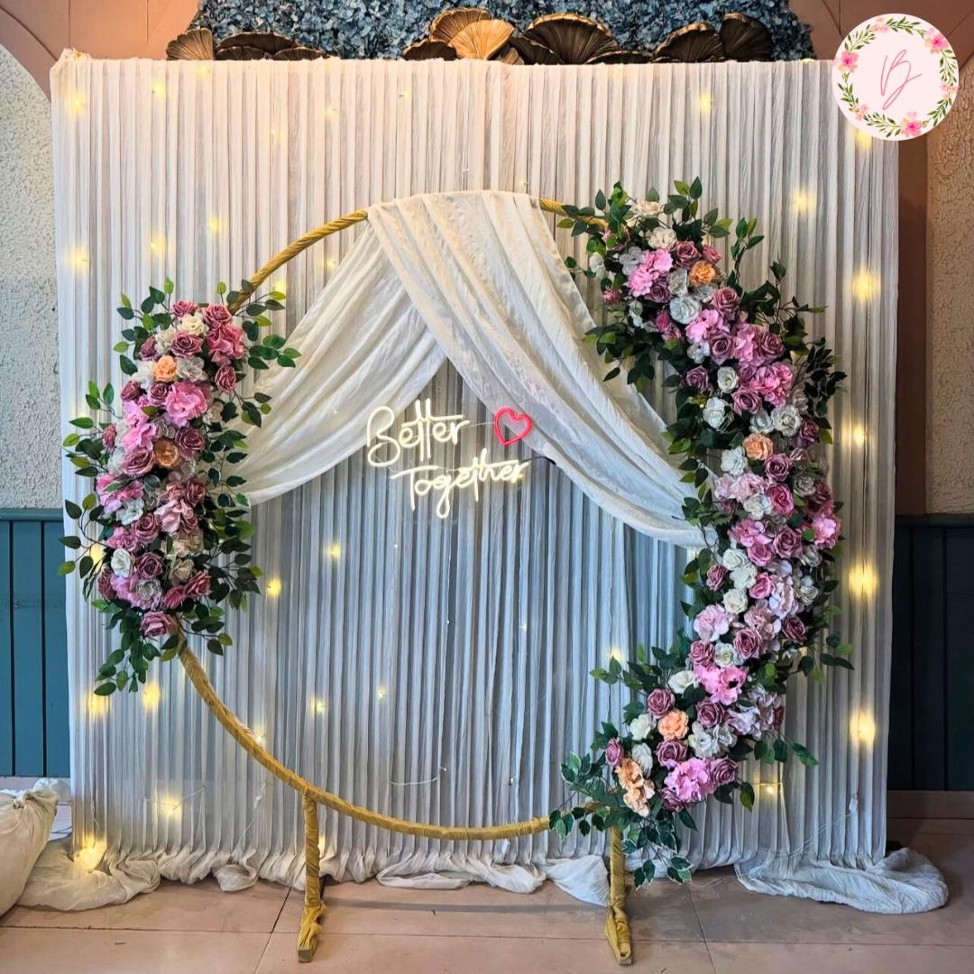 Amour Bloom Circle Setup