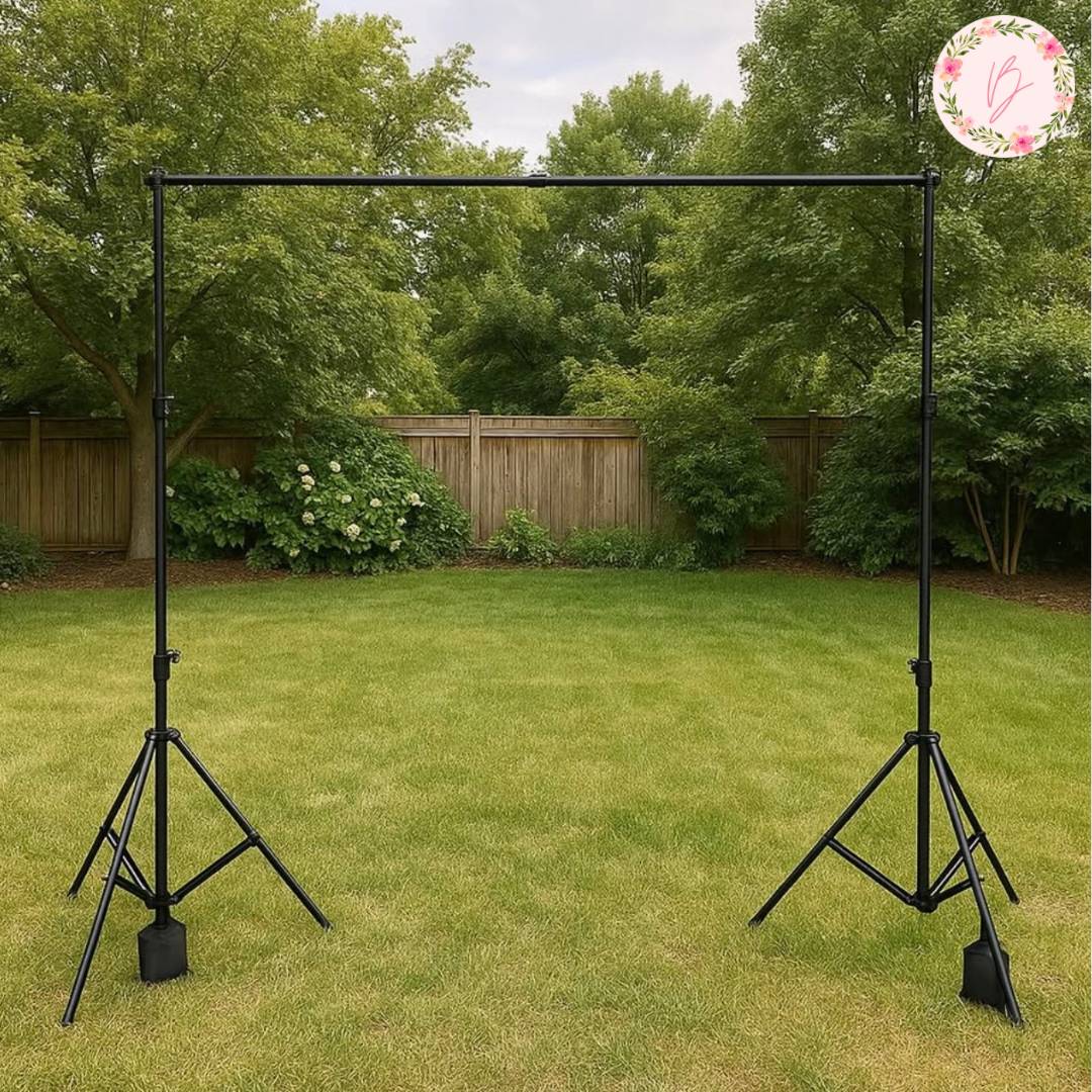 Backdrop Stand Rental (10ft Width x 6.5ft Height)