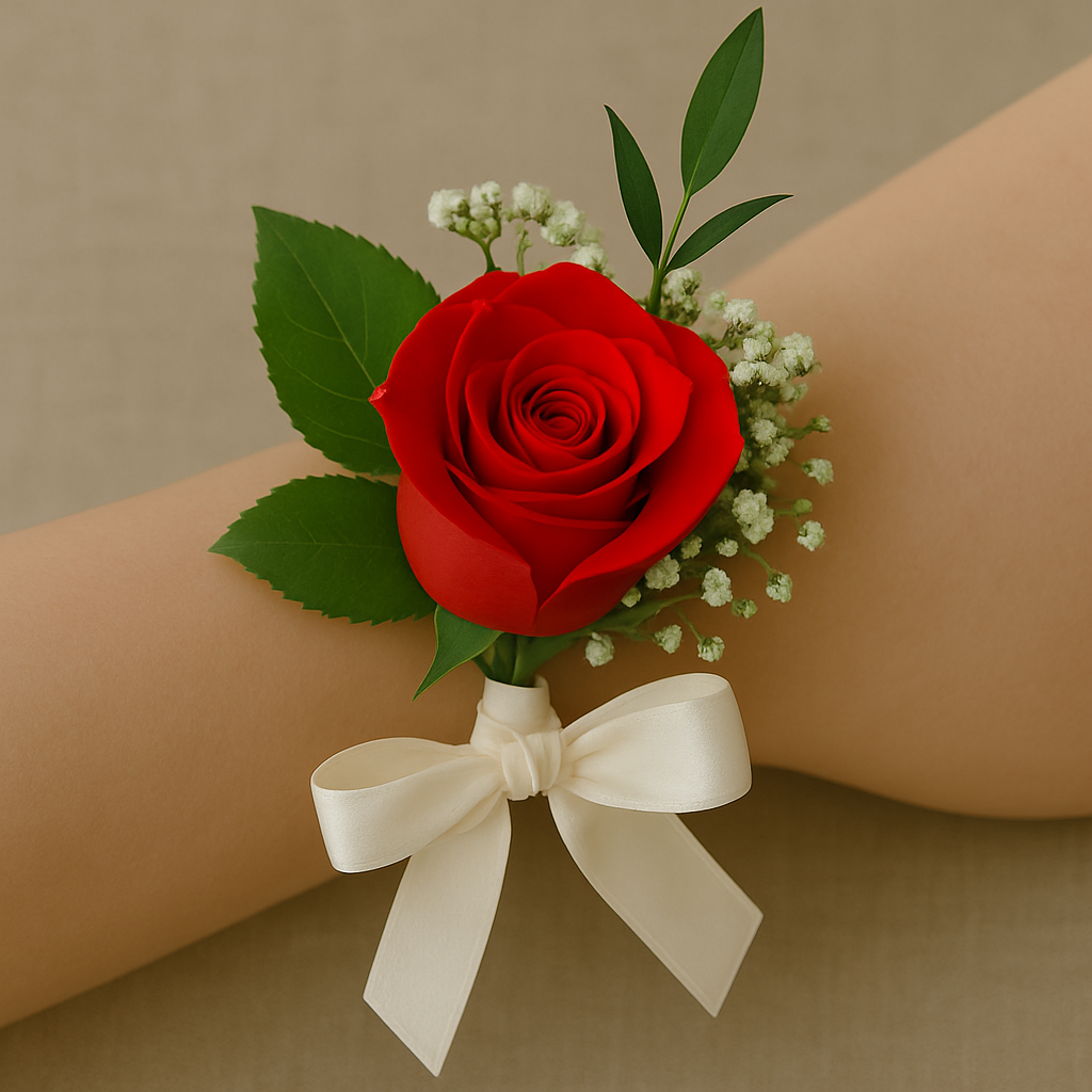 Fresh Rose Corsage