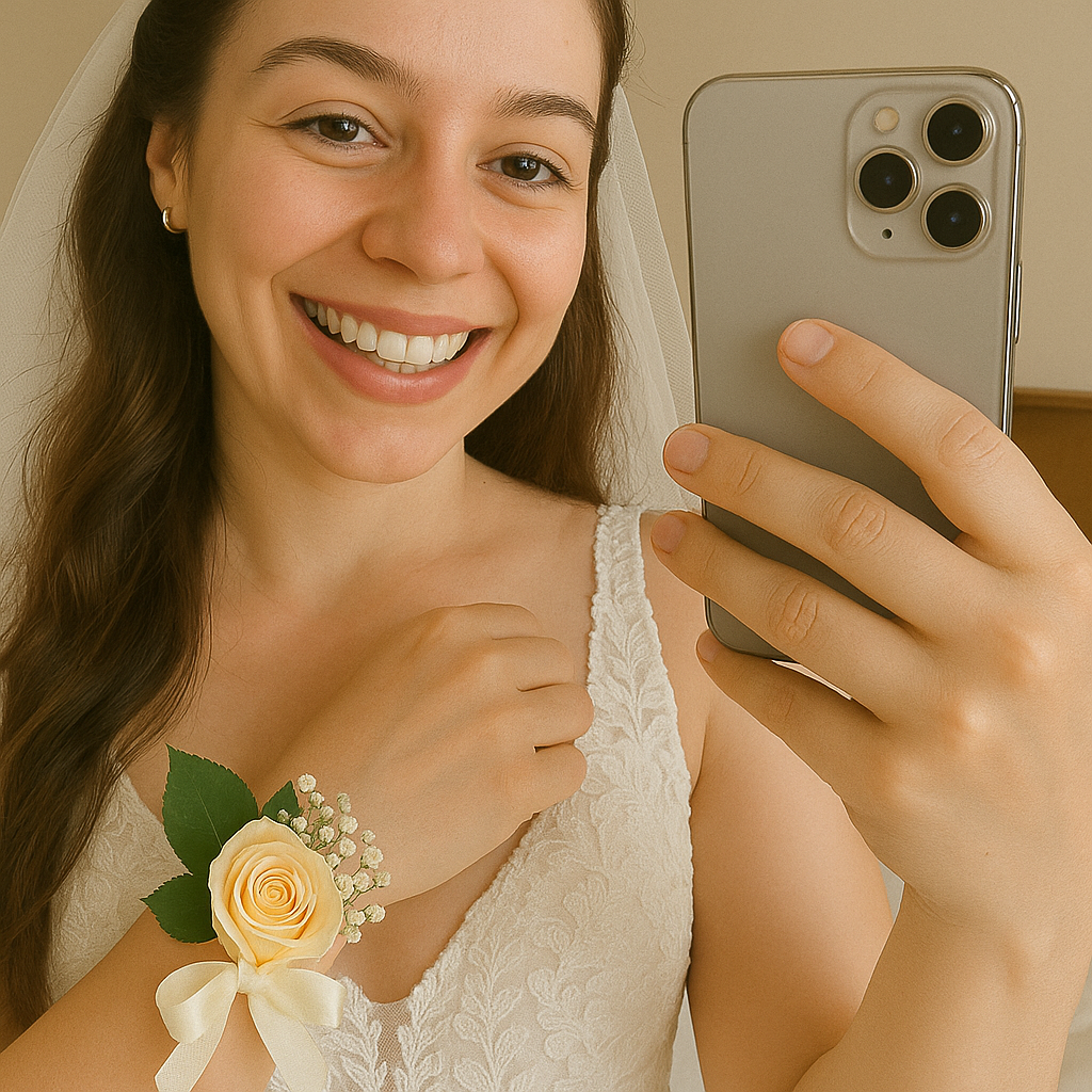 Fresh Rose Corsage