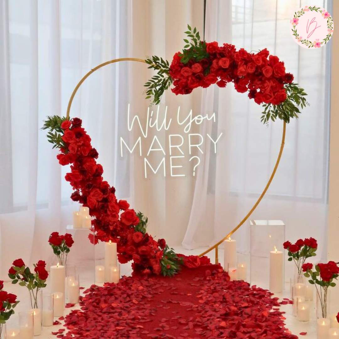 Proposal DIY Decor Kit - Semi Red