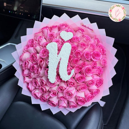 Initial Roses Bouquet