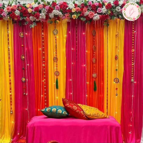 Rose & Marigold Fusion Backdrop