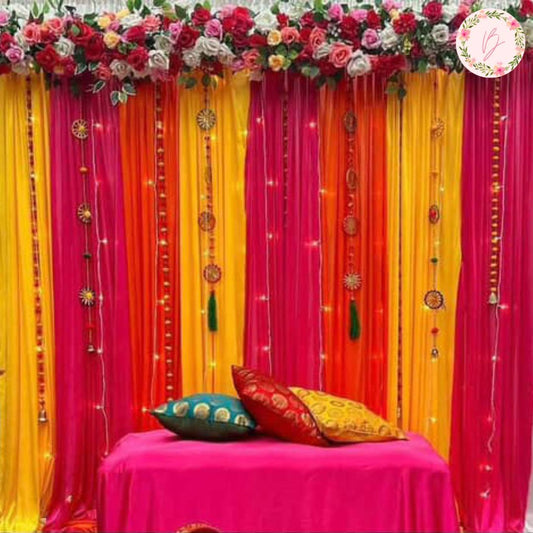 Rose & Marigold Fusion Backdrop
