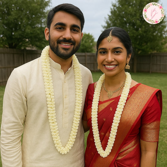 Ivory Jasmine Varmala