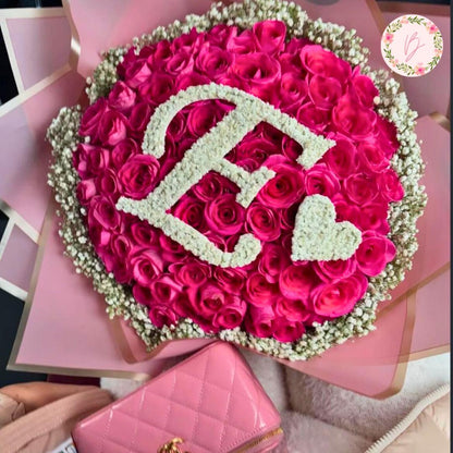 Initial Roses Bouquet