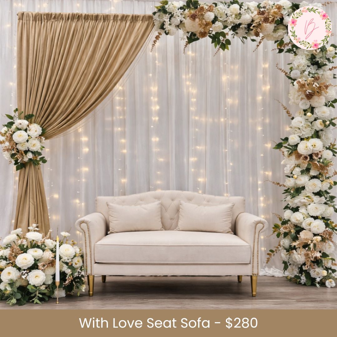 Champagne Elegance Backdrop