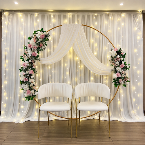 Golden Accented Chairs