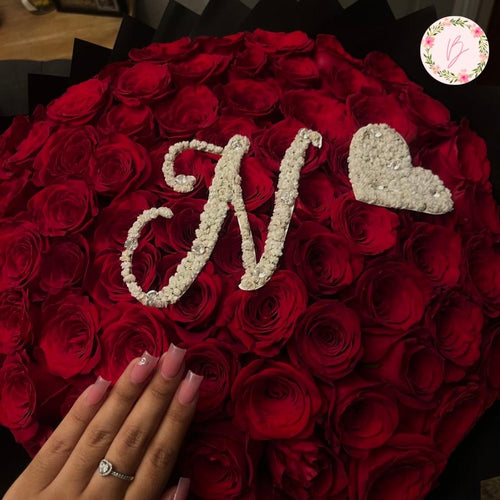 Initial Roses Bouquet
