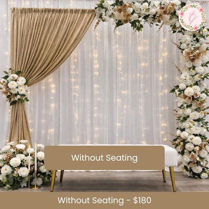 Champagne Elegance Backdrop