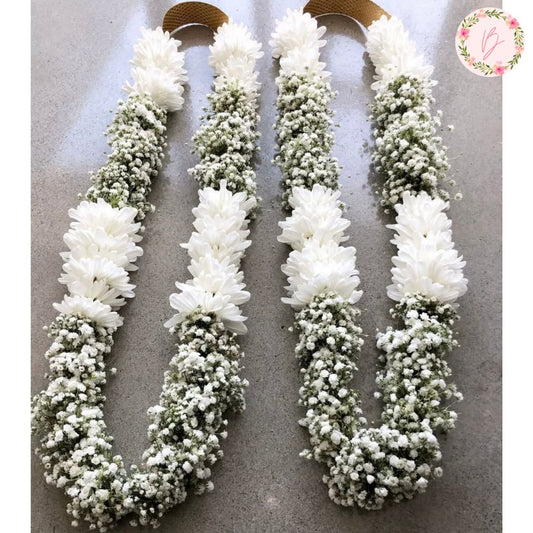 Frosted Bloom Varmala