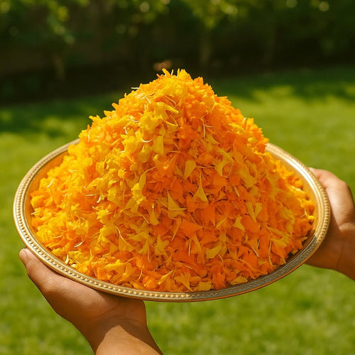 Fresh Marigold Flowers