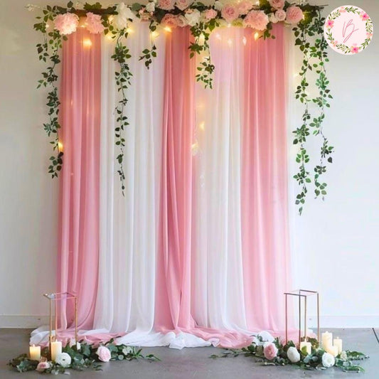 Rosette Dream Drape Setup
