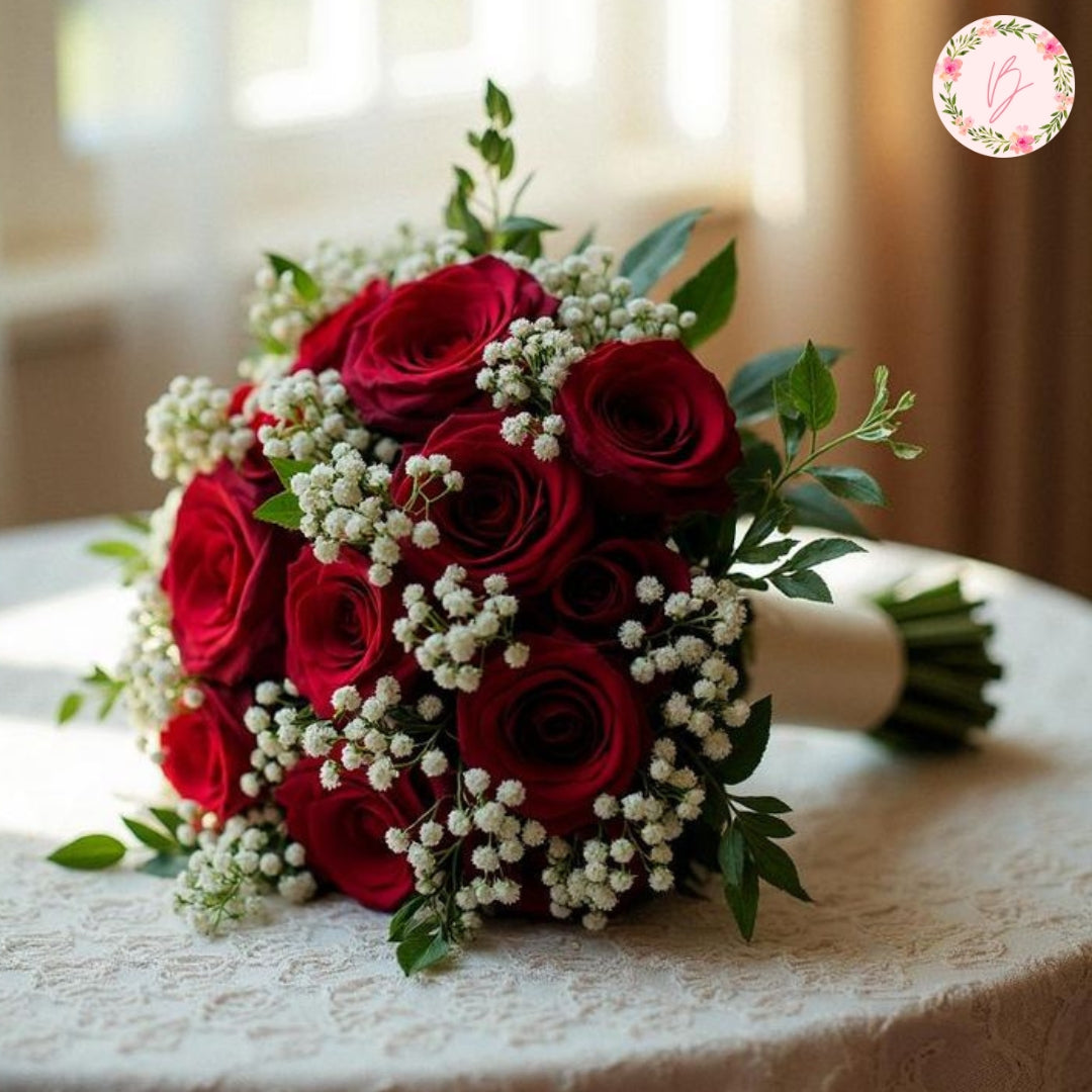 Scarlet Romance Bouquet