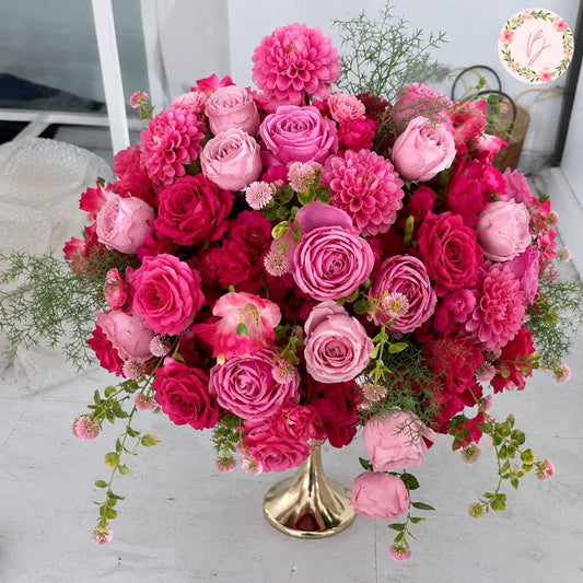 Ruby Bloom Centerpiece