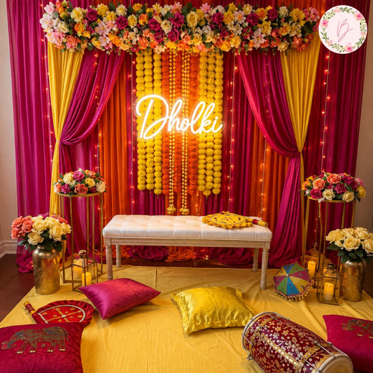 Jashn-e-Dholki Backdrop