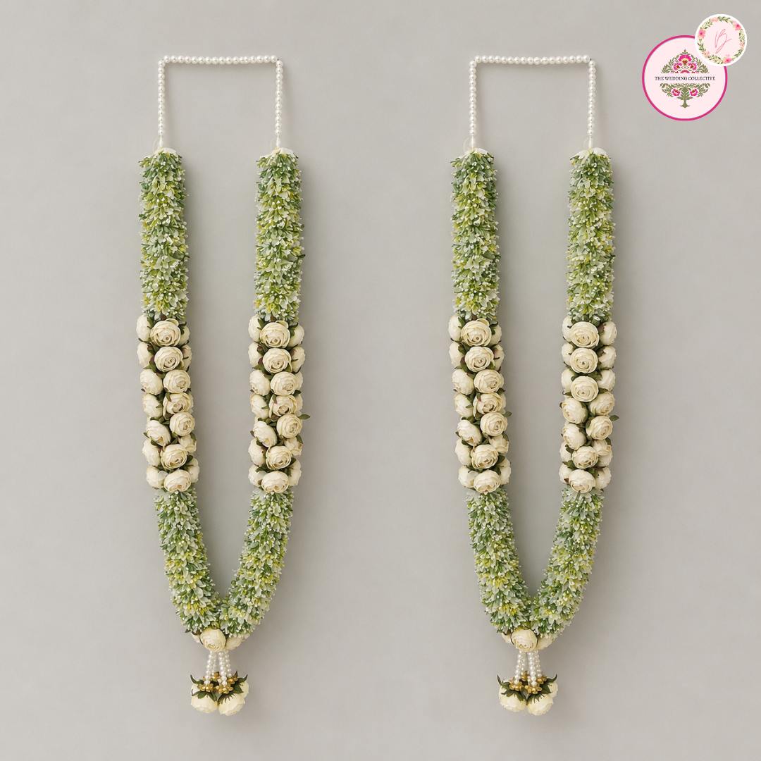 Ivory Garden Artificial Varmalas Set