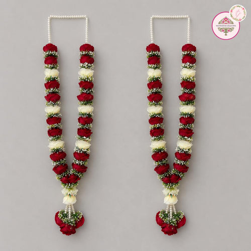 Shahi Rose Artificial Varmalas Set